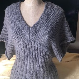 100% acrylic rib-knit casual style sweater